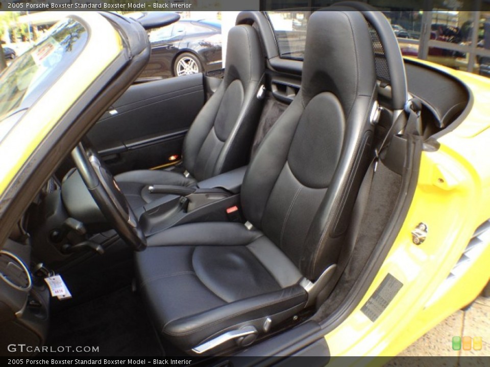 Black Interior Photo for the 2005 Porsche Boxster  #64261940