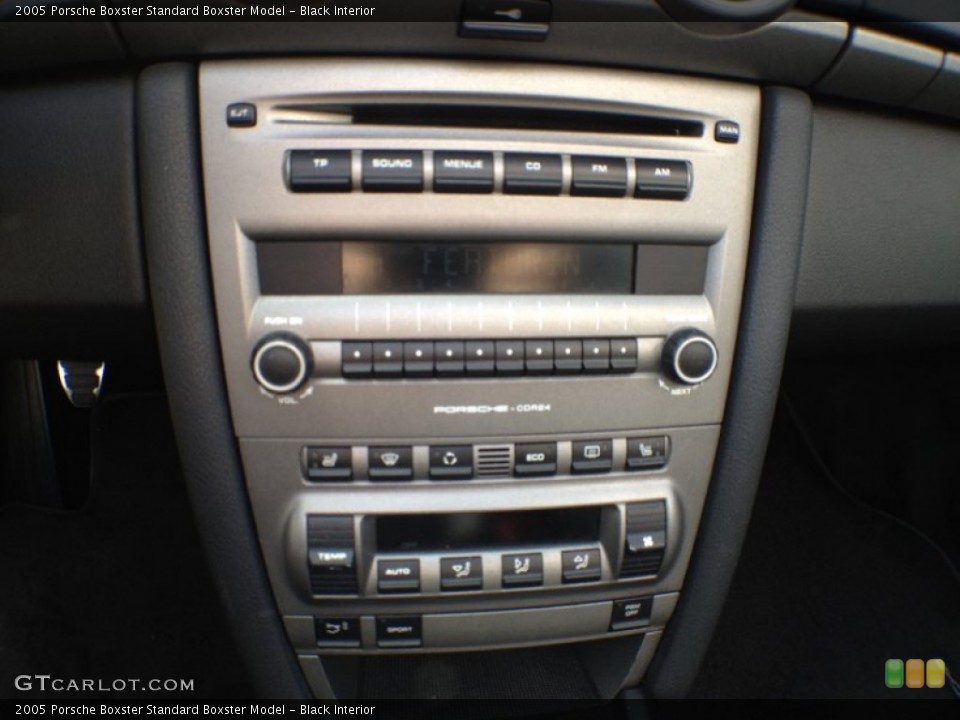Black Interior Controls for the 2005 Porsche Boxster  #64261957