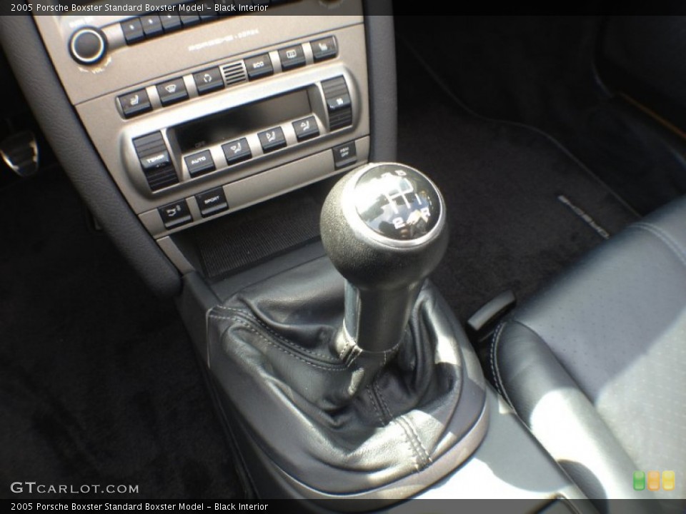 Black Interior Transmission for the 2005 Porsche Boxster  #64261964
