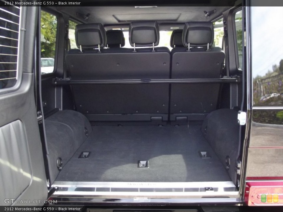 Black Interior Trunk for the 2012 Mercedes-Benz G 550 #64262252