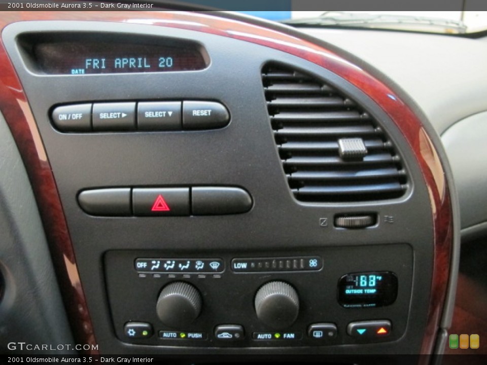 Dark Gray Interior Controls for the 2001 Oldsmobile Aurora 3.5 #64265524