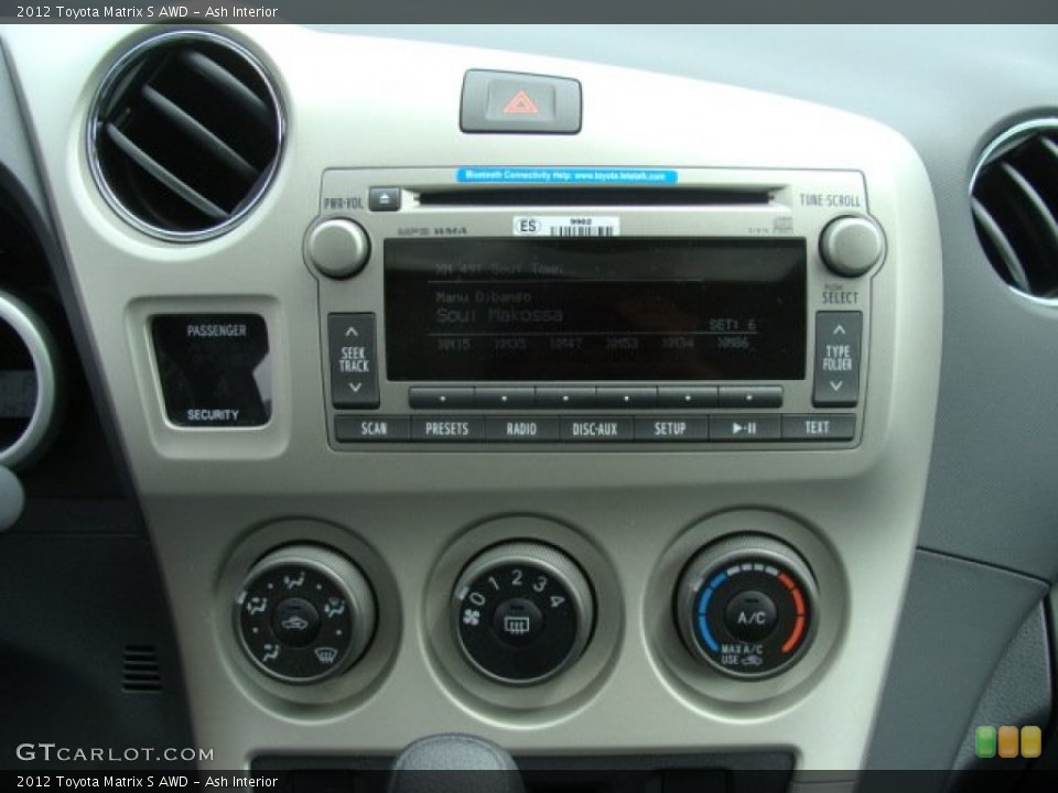 Ash Interior Controls for the 2012 Toyota Matrix S AWD #64274378