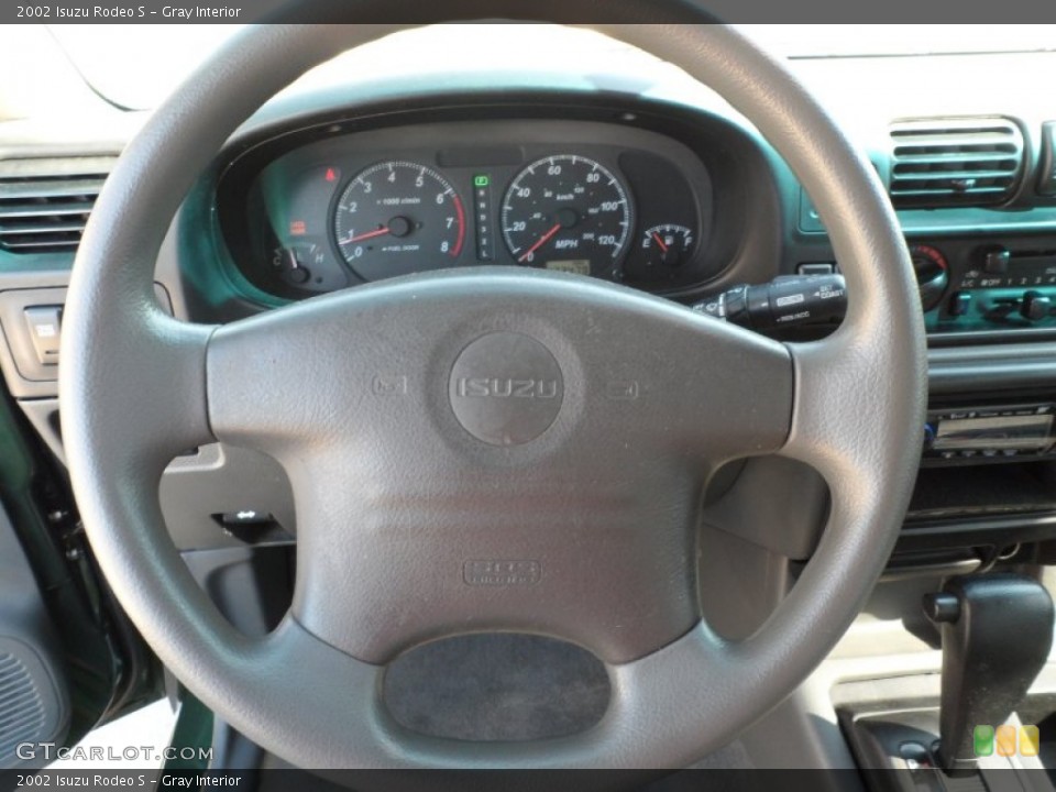 Gray Interior Steering Wheel for the 2002 Isuzu Rodeo S #64278512
