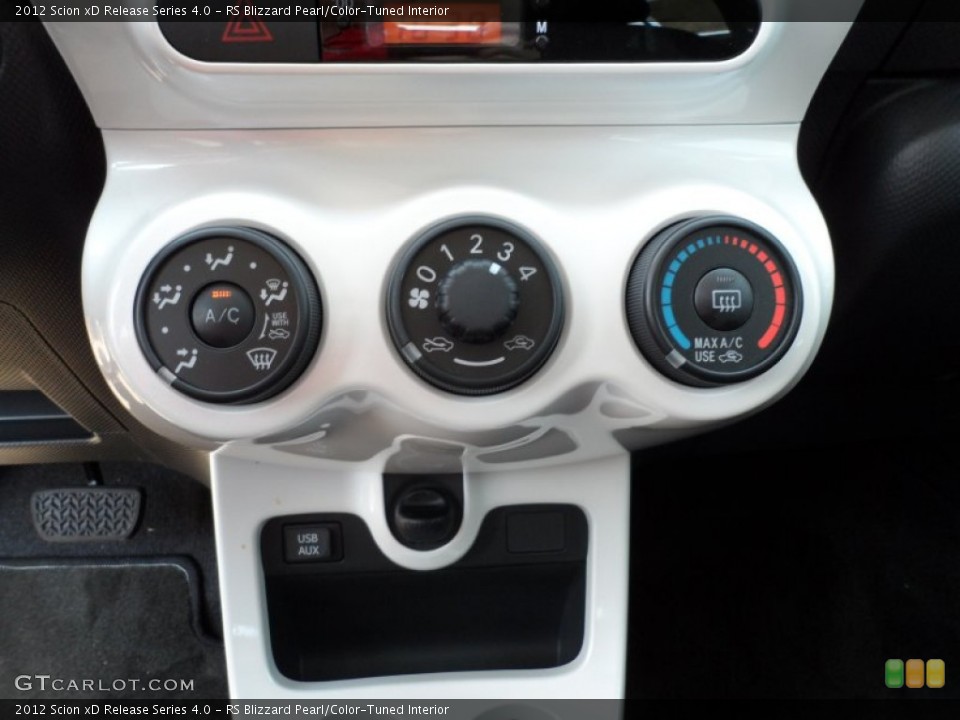 RS Blizzard Pearl/Color-Tuned Interior Controls for the 2012 Scion xD Release Series 4.0 #64283446