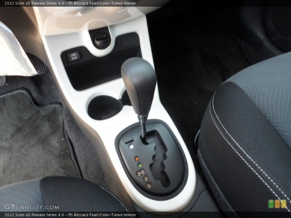 RS Blizzard Pearl/Color-Tuned Interior Transmission for the 2012 Scion xD Release Series 4.0 #64283451