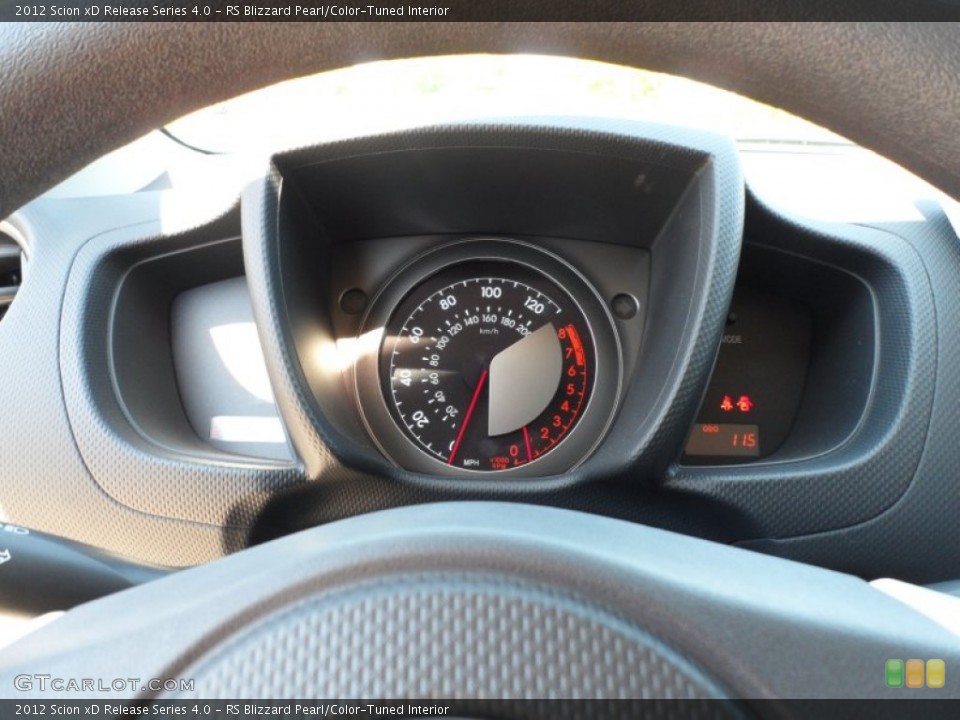 RS Blizzard Pearl/Color-Tuned Interior Gauges for the 2012 Scion xD Release Series 4.0 #64283465
