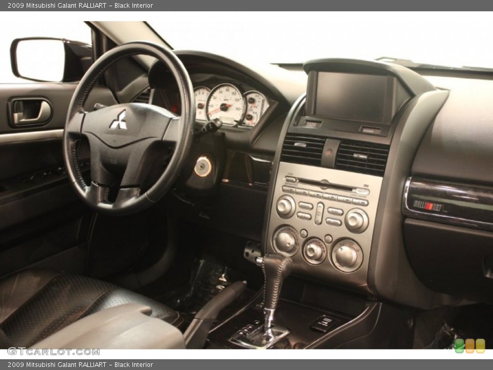Black Interior Dashboard for the 2009 Mitsubishi Galant RALLIART #64284638