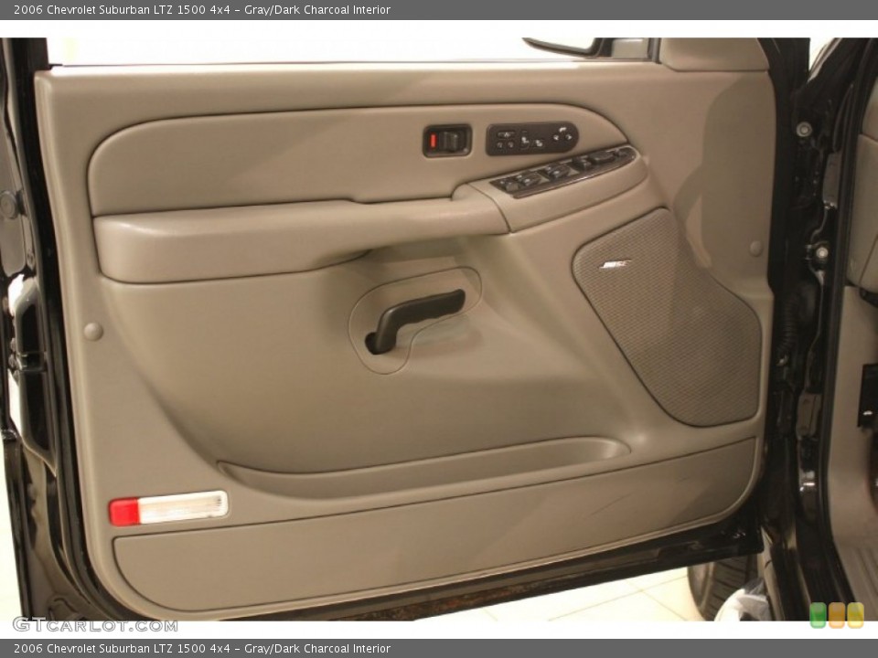 Gray/Dark Charcoal Interior Door Panel for the 2006 Chevrolet Suburban LTZ 1500 4x4 #64284866