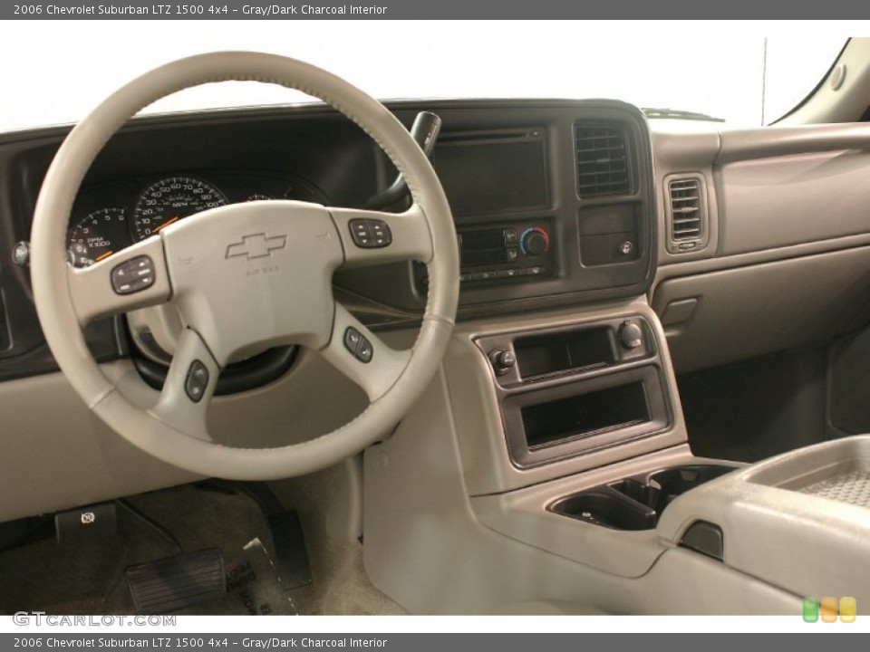 Gray/Dark Charcoal Interior Dashboard for the 2006 Chevrolet Suburban LTZ 1500 4x4 #64284896
