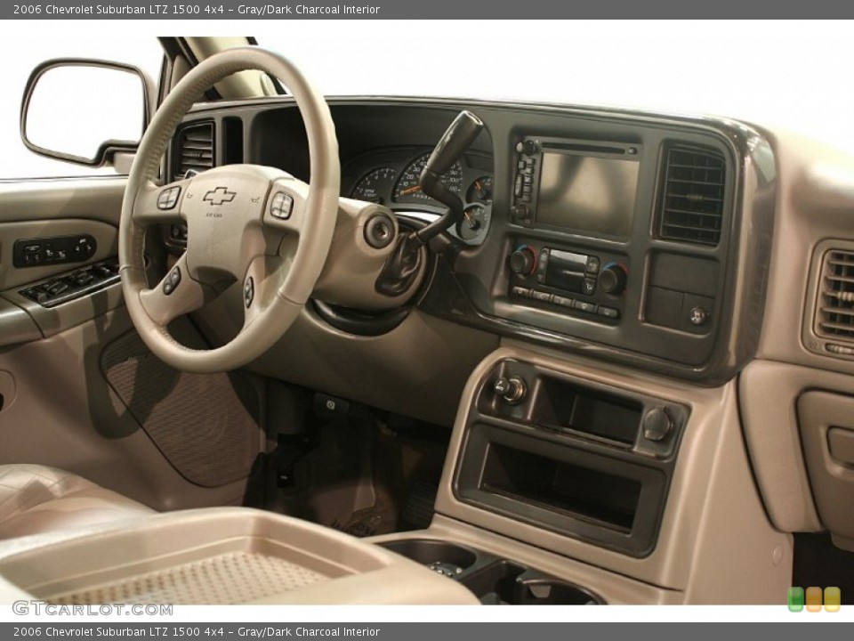 Gray/Dark Charcoal Interior Dashboard for the 2006 Chevrolet Suburban LTZ 1500 4x4 #64284962