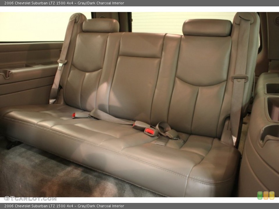 Gray/Dark Charcoal Interior Rear Seat for the 2006 Chevrolet Suburban LTZ 1500 4x4 #64284997