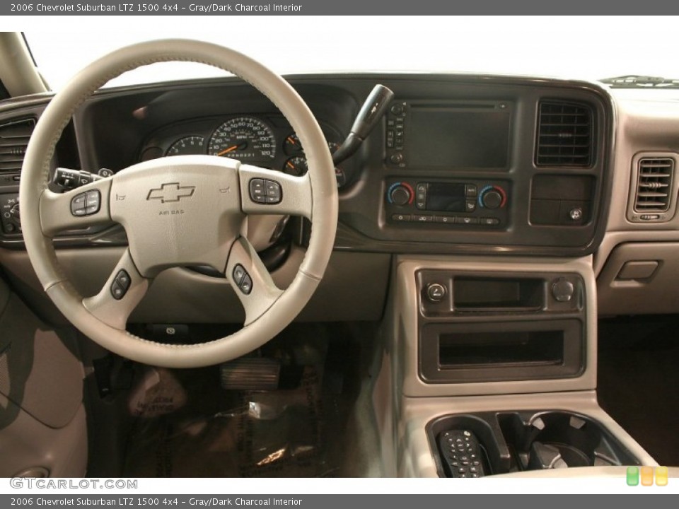 Gray/Dark Charcoal Interior Dashboard for the 2006 Chevrolet Suburban LTZ 1500 4x4 #64285013
