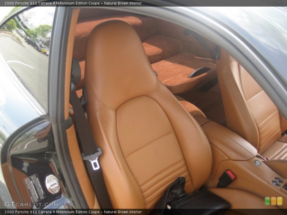 Natural Brown Interior Photo for the 2000 Porsche 911 Carrera 4 Millennium Edition Coupe #64285862