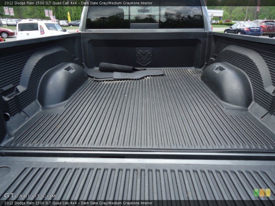 Dark Slate Gray/Medium Graystone Interior Trunk for the 2012 Dodge Ram 1500 SLT Quad Cab 4x4 #64292481