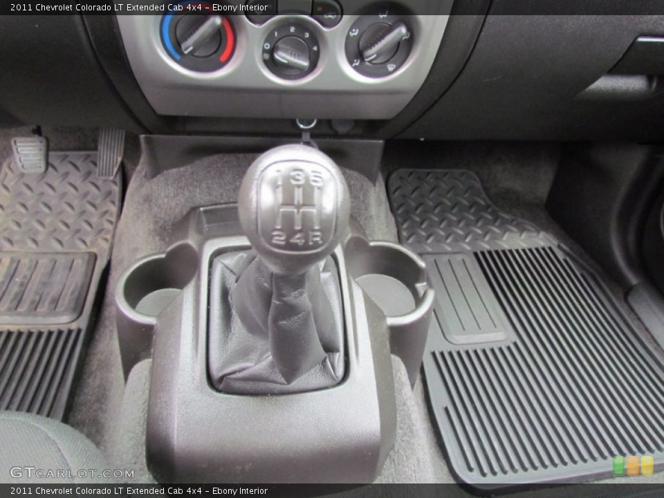 Ebony Interior Transmission for the 2011 Chevrolet Colorado LT Extended Cab 4x4 #64295202