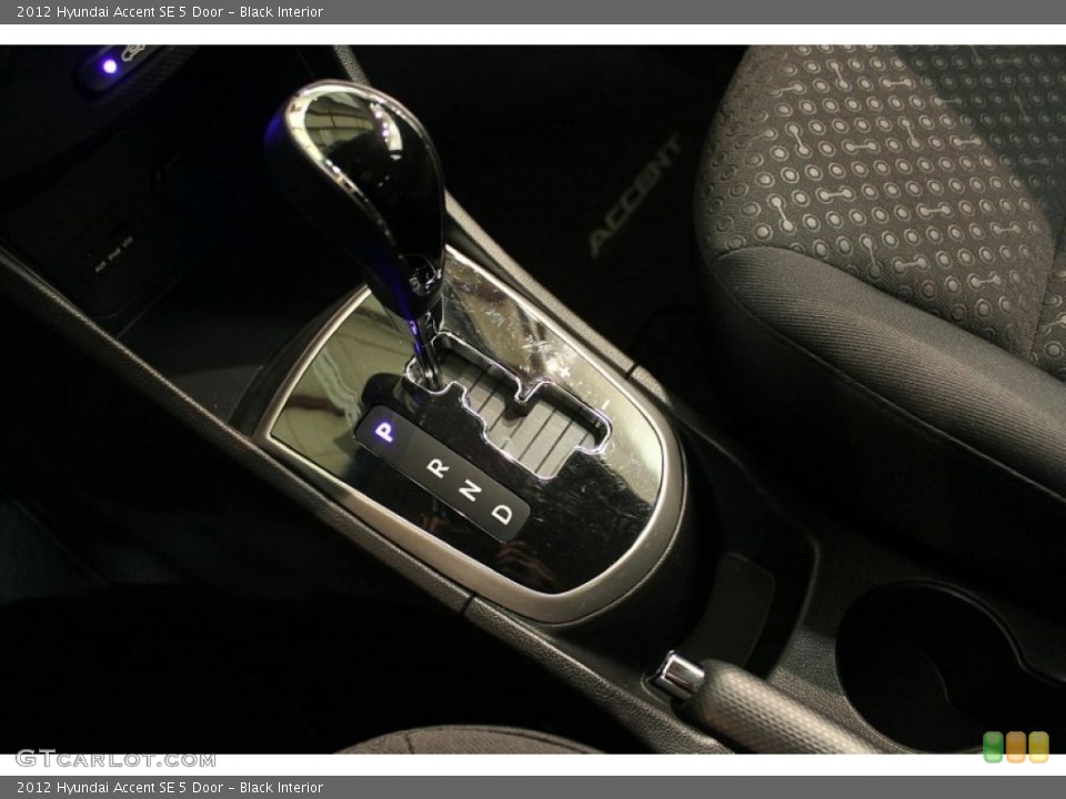 Black Interior Transmission for the 2012 Hyundai Accent SE 5 Door #64300452