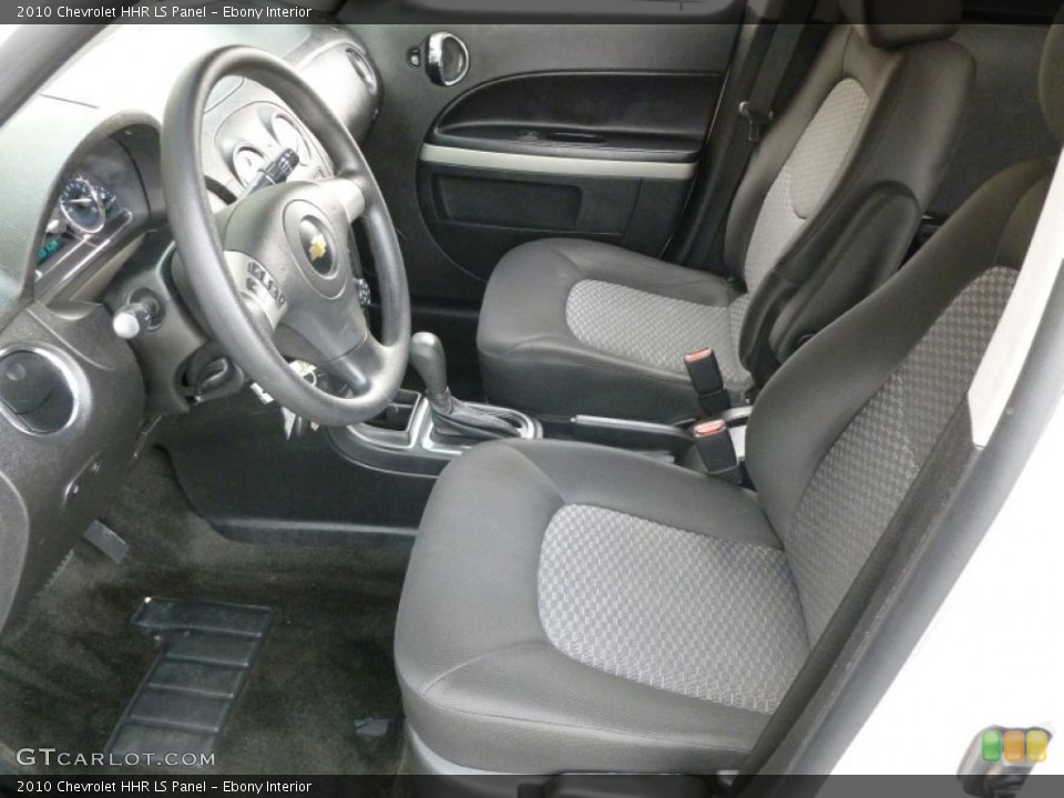 Ebony Interior Photo for the 2010 Chevrolet HHR LS Panel #64307182