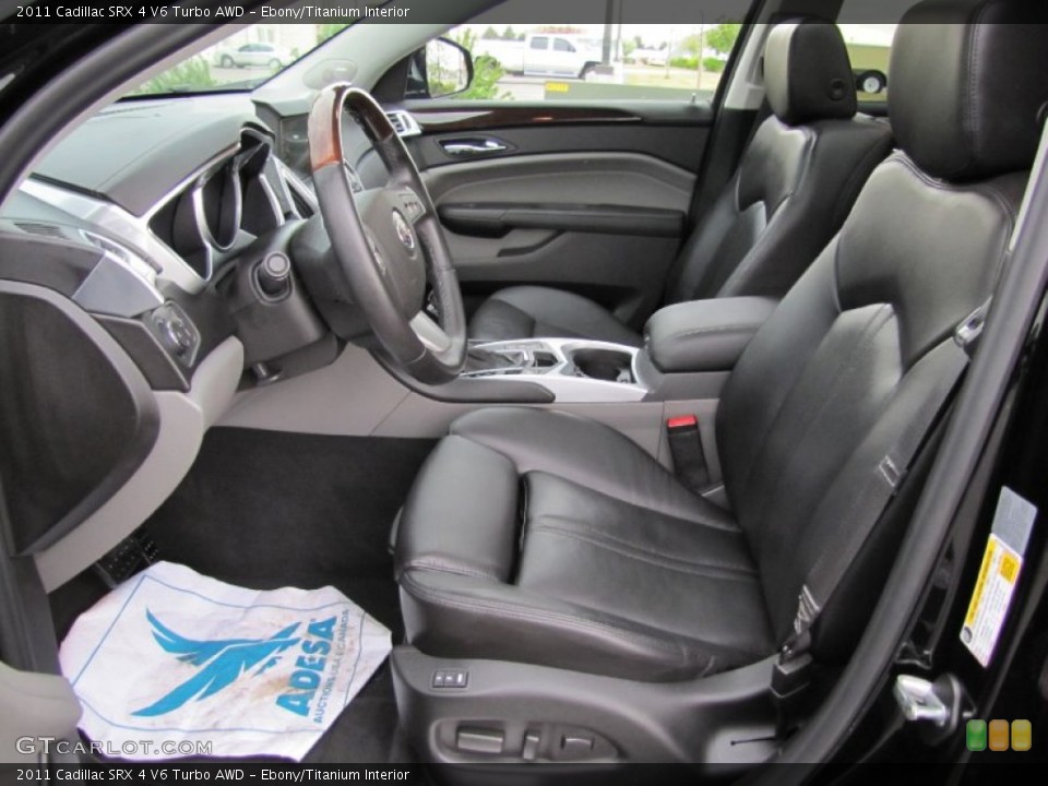 Ebony/Titanium Interior Photo for the 2011 Cadillac SRX 4 V6 Turbo AWD #64309090