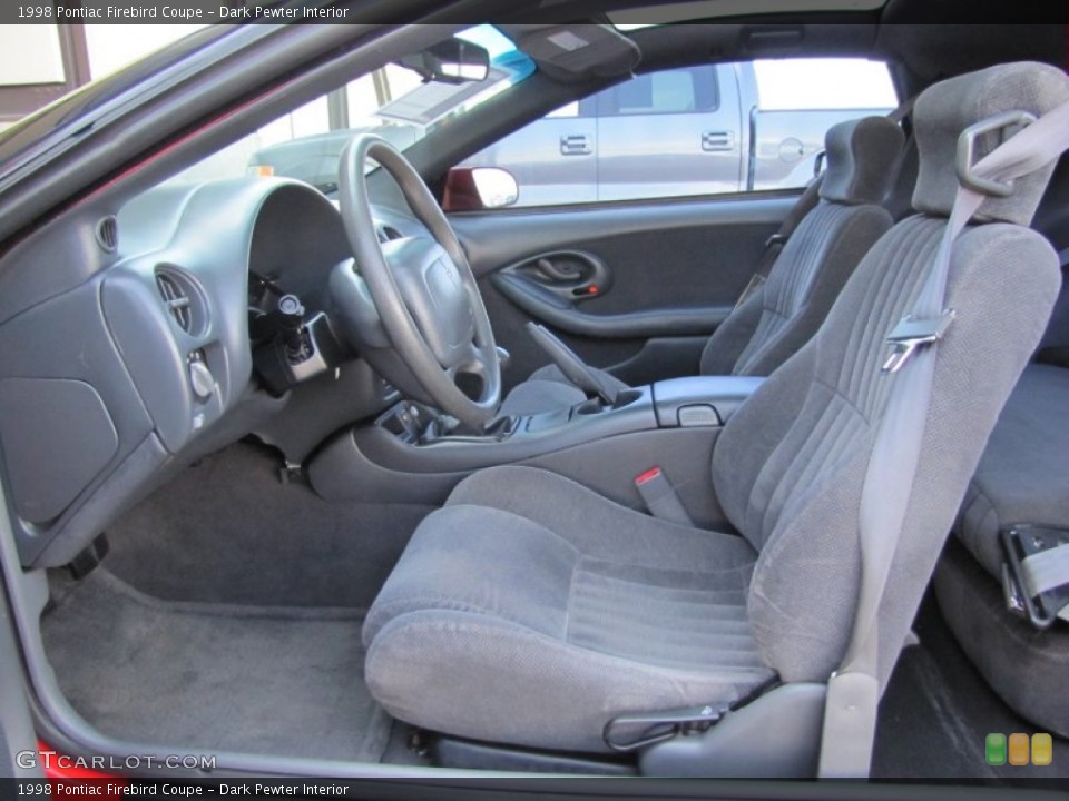 Dark Pewter Interior Photo for the 1998 Pontiac Firebird Coupe #64312177