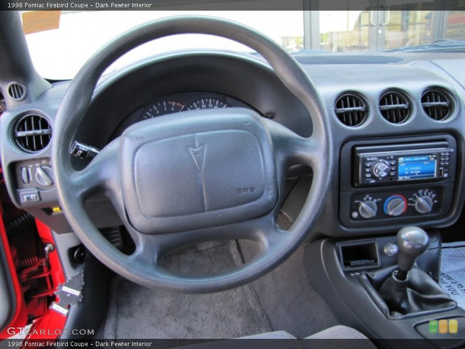 Dark Pewter Interior Dashboard for the 1998 Pontiac Firebird Coupe #64312185