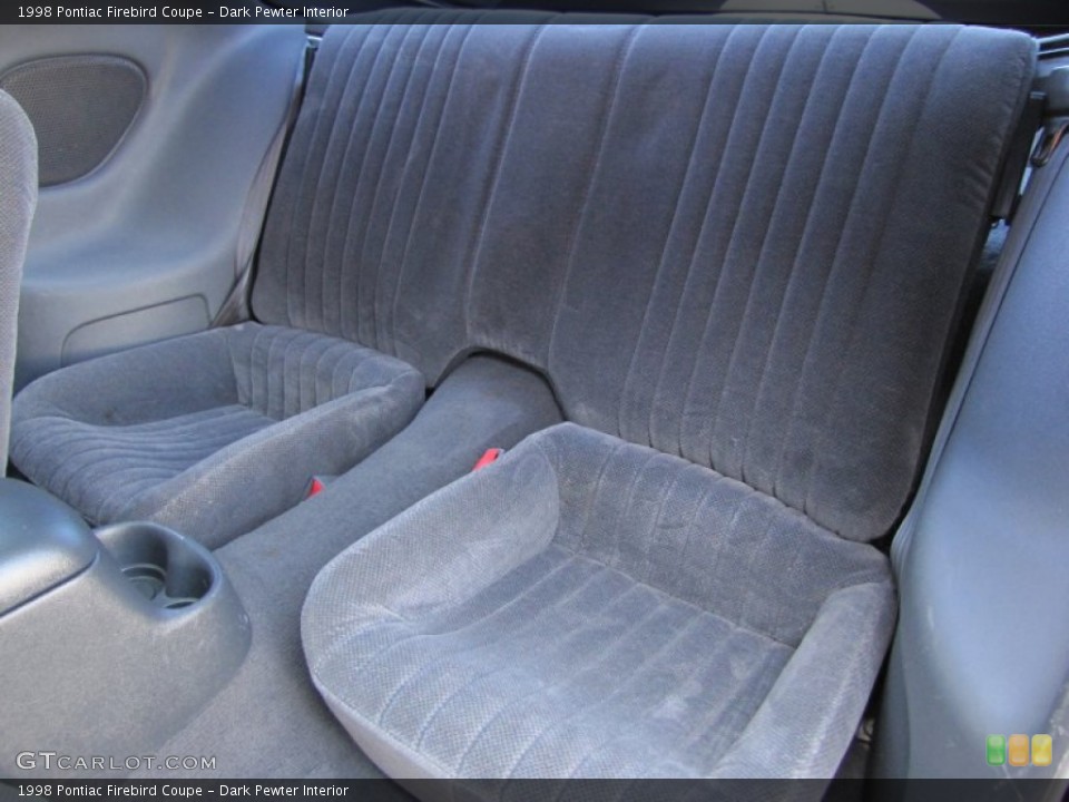 Dark Pewter Interior Photo for the 1998 Pontiac Firebird Coupe #64312288