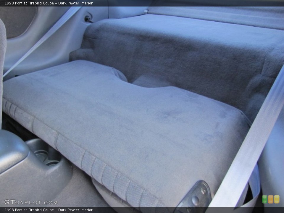 Dark Pewter Interior Photo for the 1998 Pontiac Firebird Coupe #64312297