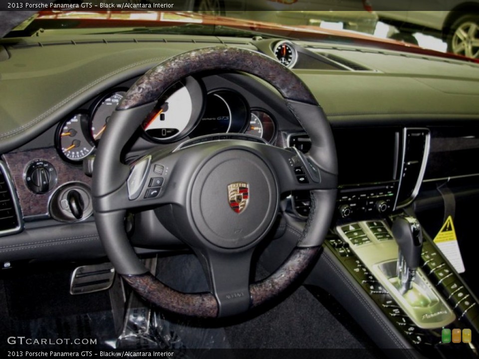 Black w/Alcantara Interior Dashboard for the 2013 Porsche Panamera GTS #64321807