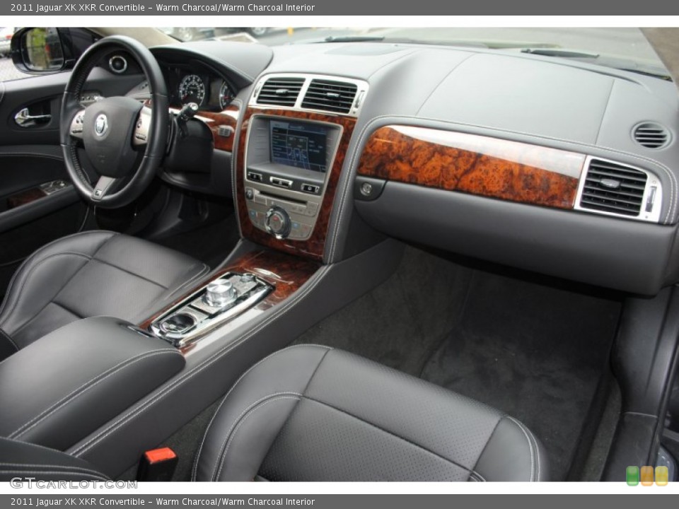 Warm Charcoal/Warm Charcoal Interior Dashboard for the 2011 Jaguar XK XKR Convertible #64325879