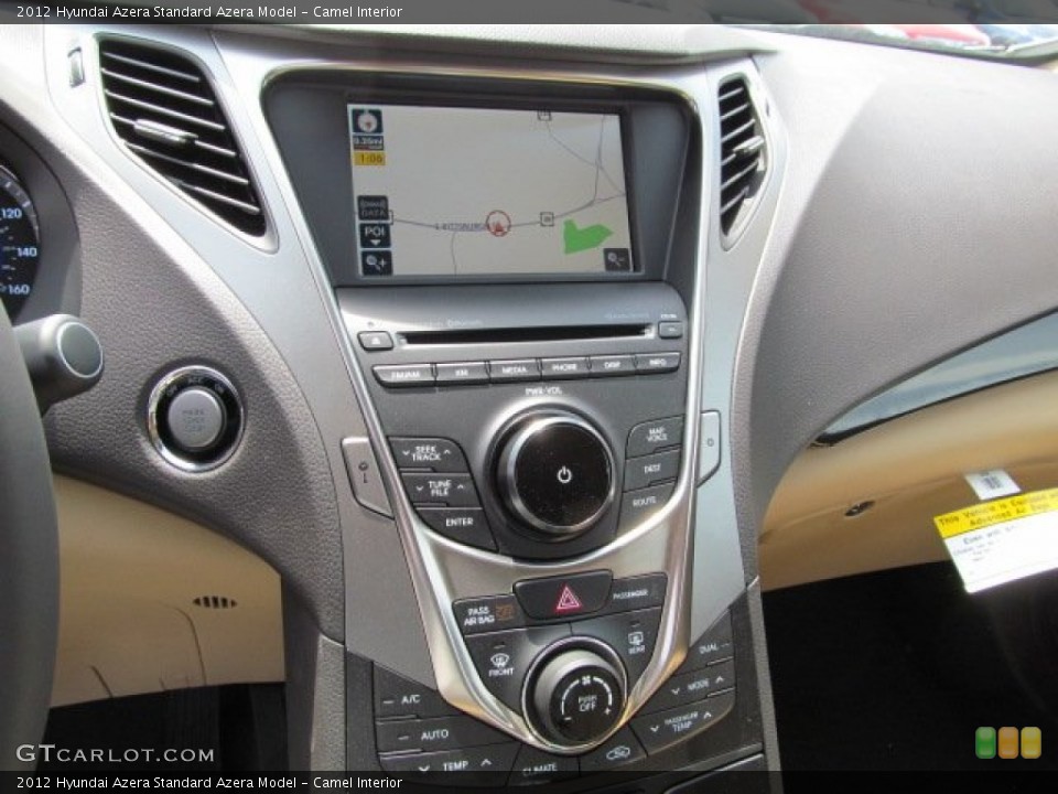 Camel Interior Controls for the 2012 Hyundai Azera  #64343360