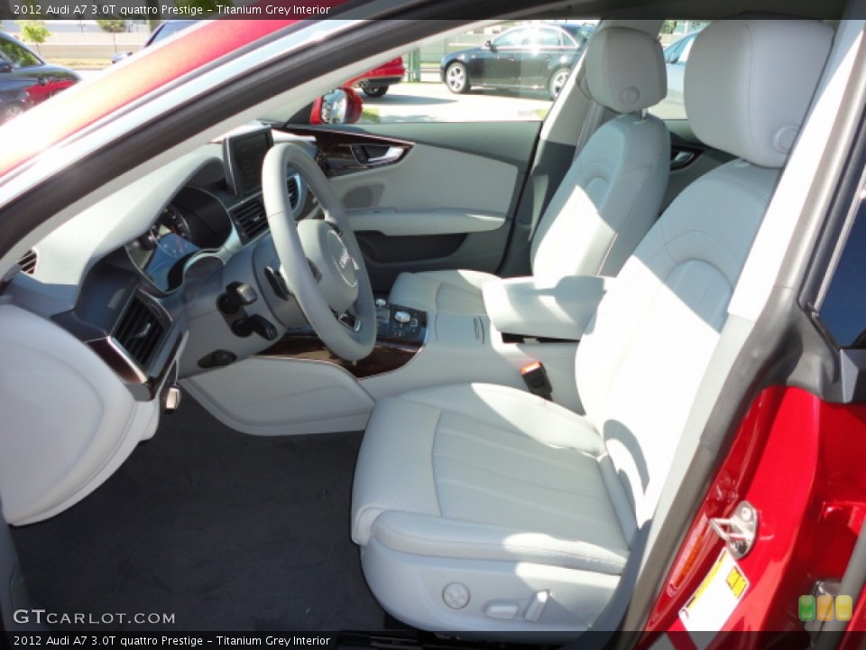 Titanium Grey Interior Photo for the 2012 Audi A7 3.0T quattro Prestige #64345388