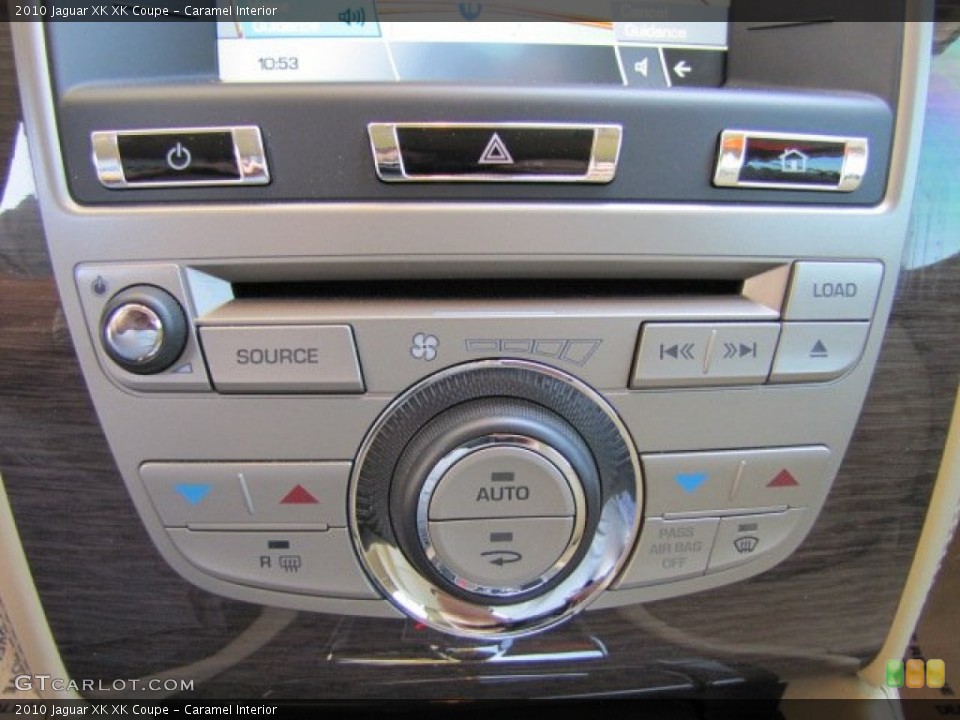 Caramel Interior Controls for the 2010 Jaguar XK XK Coupe #64347664