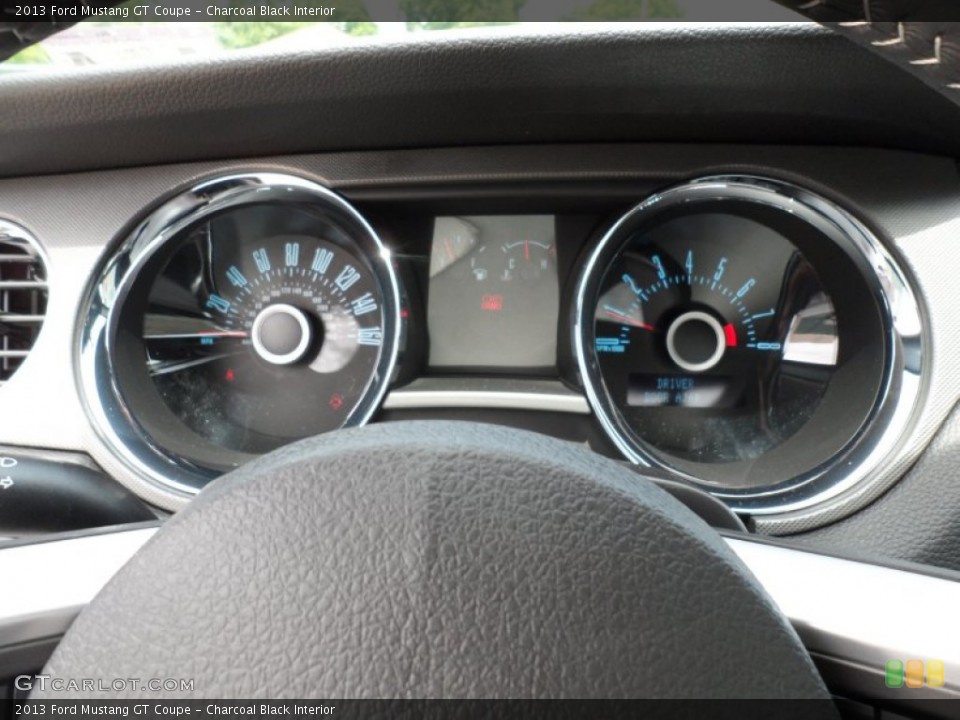 Charcoal Black Interior Gauges for the 2013 Ford Mustang GT Coupe #64349596