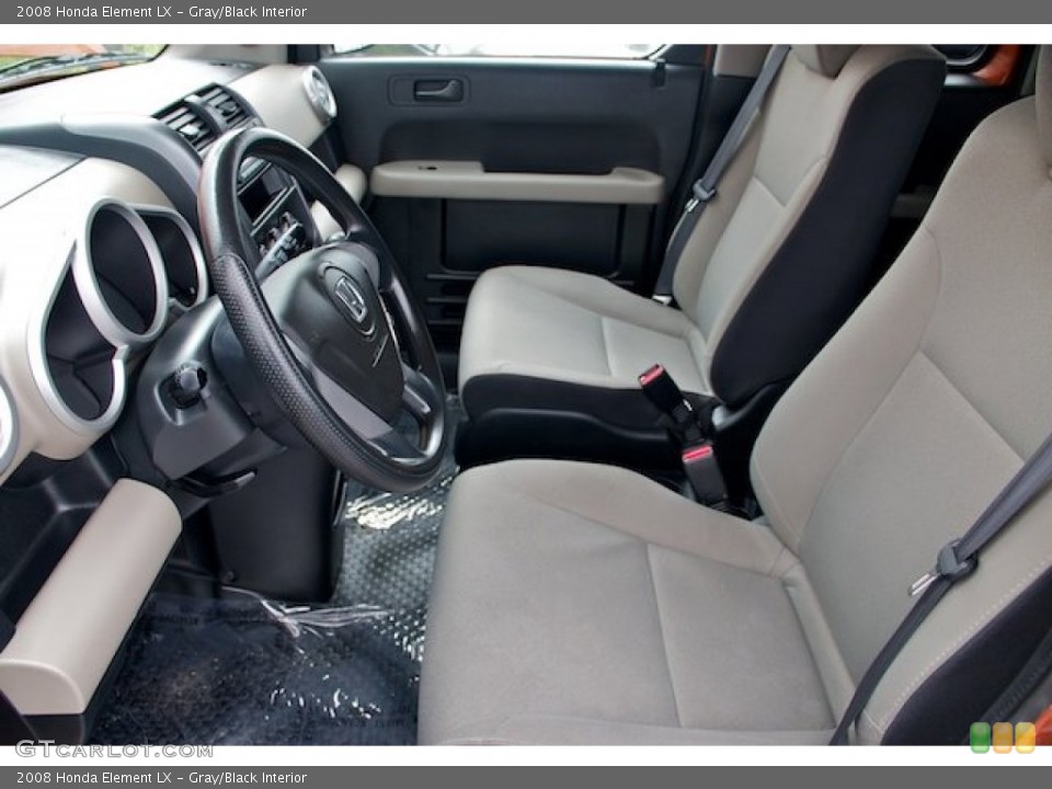 Gray/Black Interior Photo for the 2008 Honda Element LX #64356576