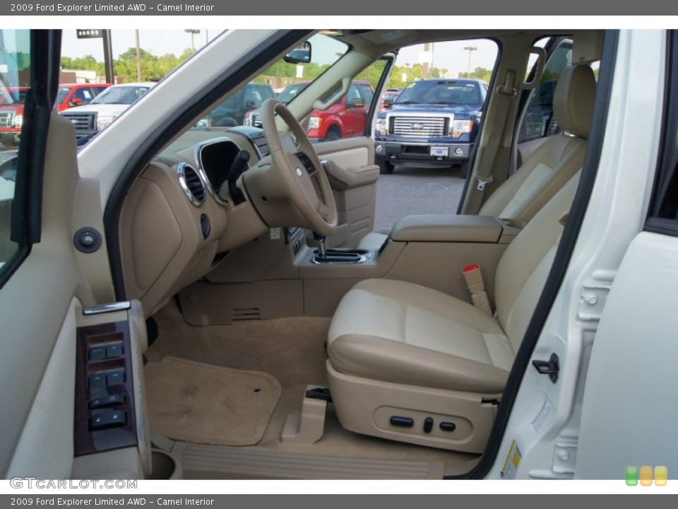 Camel Interior Photo for the 2009 Ford Explorer Limited AWD #64357397
