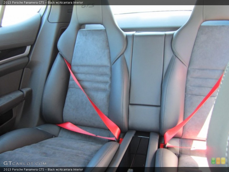 Black w/Alcantara Interior Rear Seat for the 2013 Porsche Panamera GTS #64357865