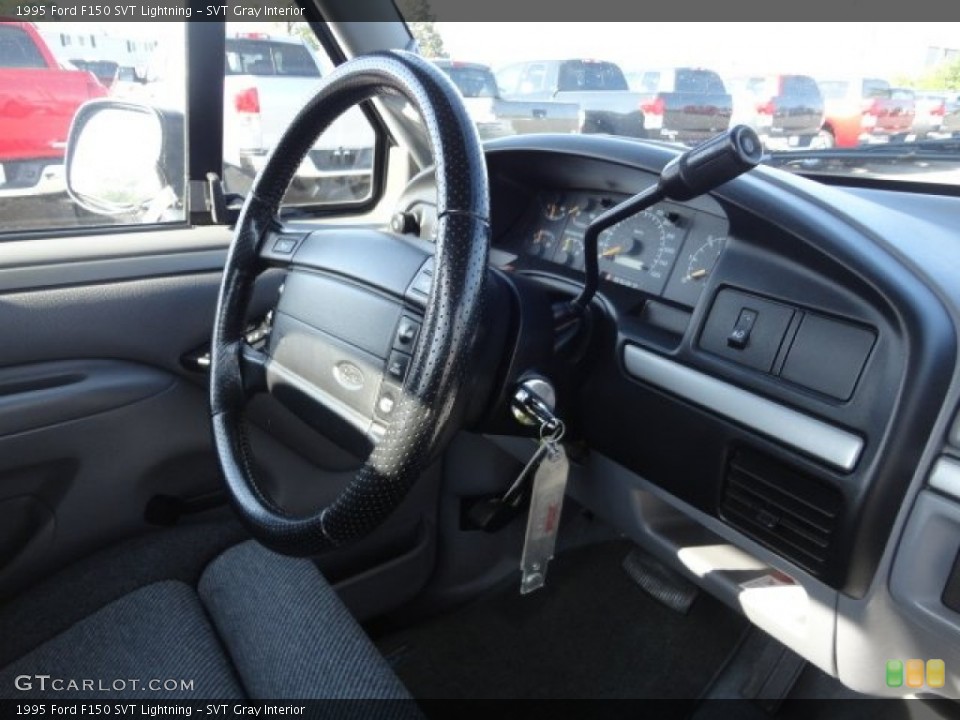 SVT Gray Interior Dashboard for the 1995 Ford F150 SVT Lightning #64362276