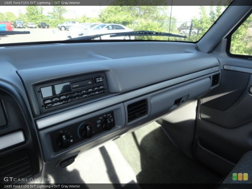 SVT Gray Interior Dashboard for the 1995 Ford F150 SVT Lightning #64362337