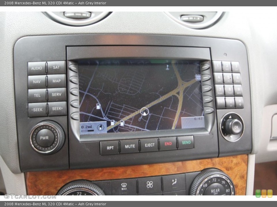 Ash Grey Interior Navigation for the 2008 Mercedes-Benz ML 320 CDI 4Matic #64367498