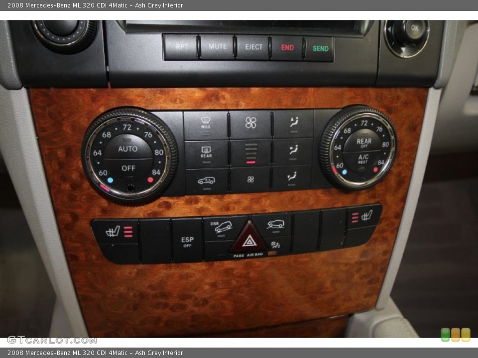 Ash Grey Interior Controls for the 2008 Mercedes-Benz ML 320 CDI 4Matic #64367515