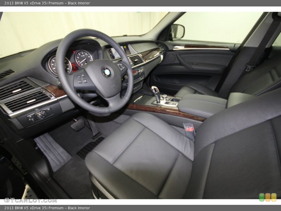 Black Interior Photo for the 2013 BMW X5 xDrive 35i Premium #64376376