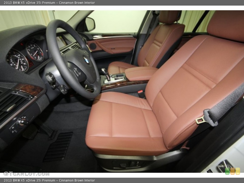 Cinnamon Brown Interior Photo for the 2013 BMW X5 xDrive 35i Premium #64376766