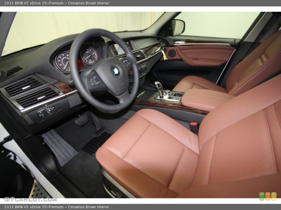 Cinnamon Brown Interior Photo for the 2013 BMW X5 xDrive 35i Premium #64376828