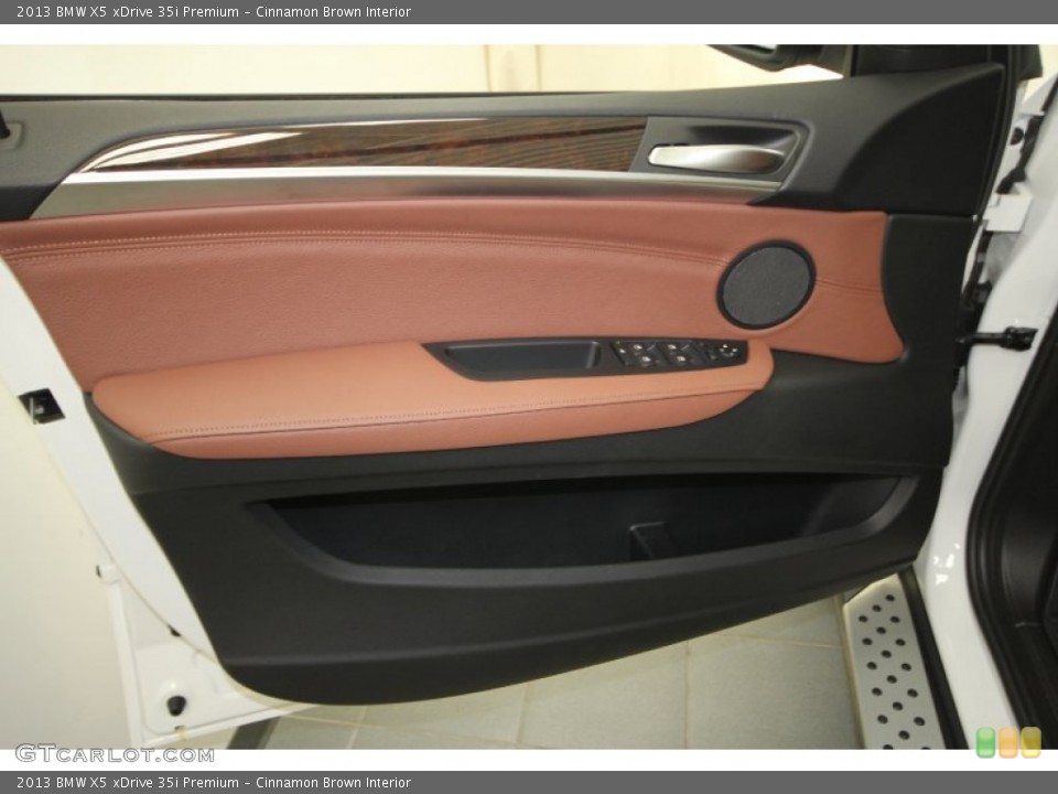 Cinnamon Brown Interior Door Panel for the 2013 BMW X5 xDrive 35i Premium #64376847