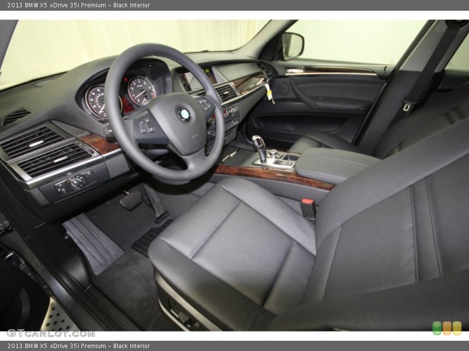 Black Interior Photo for the 2013 BMW X5 xDrive 35i Premium #64378277