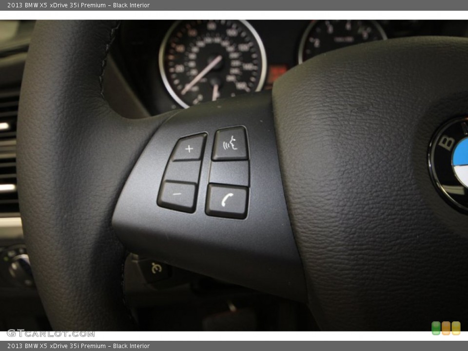 Black Interior Controls for the 2013 BMW X5 xDrive 35i Premium #64378343