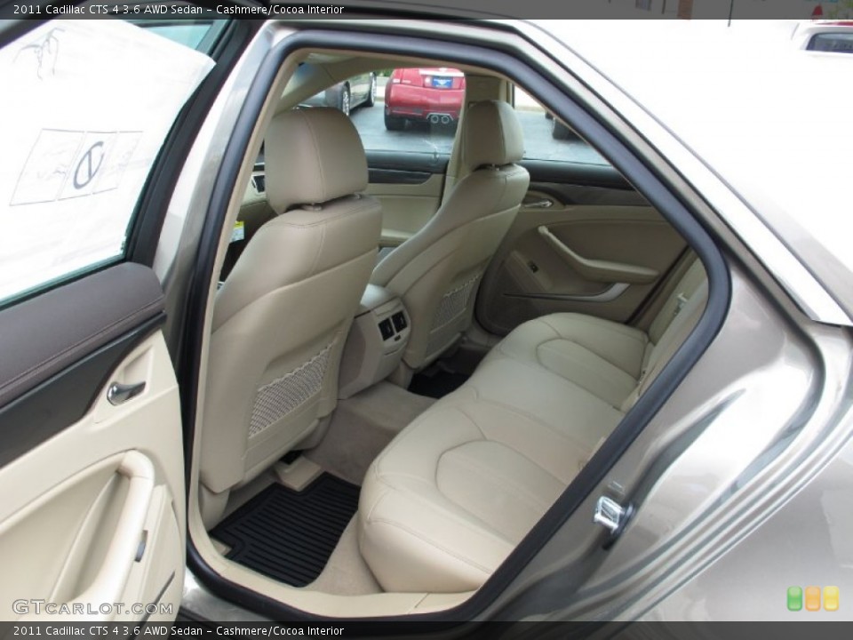 Cashmere/Cocoa Interior Photo for the 2011 Cadillac CTS 4 3.6 AWD Sedan #64382847
