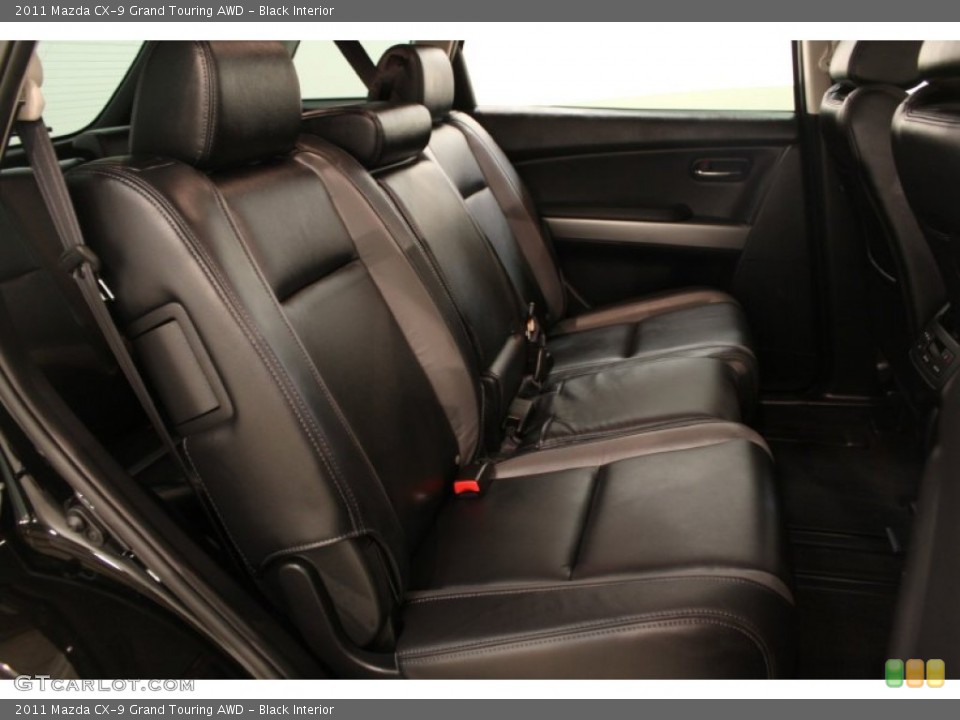 Black Interior Photo for the 2011 Mazda CX-9 Grand Touring AWD #64383501