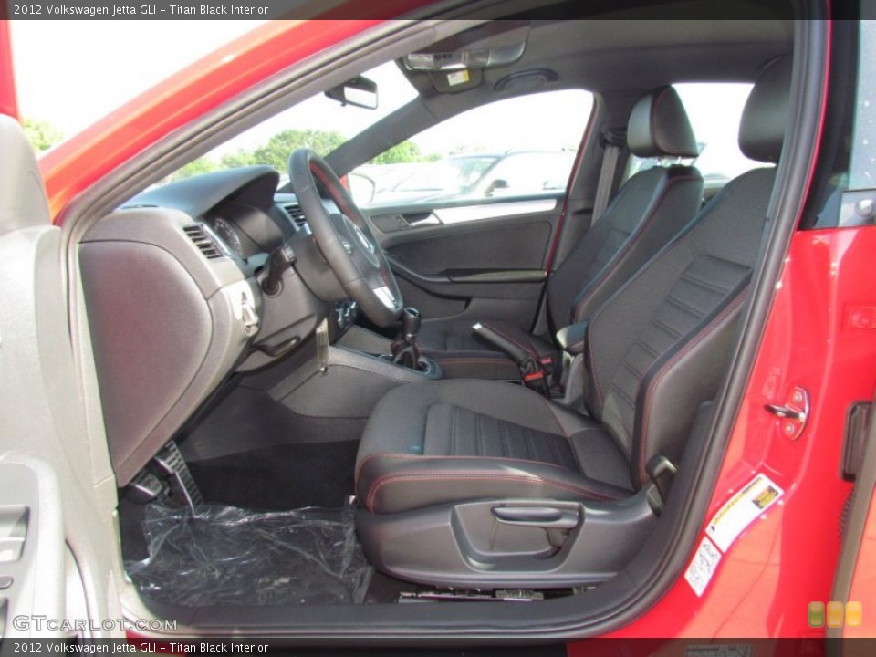 Titan Black Interior Photo for the 2012 Volkswagen Jetta GLI #64386450