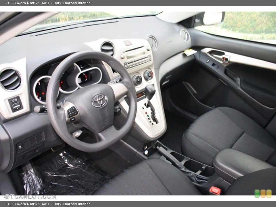 Dark Charcoal Interior Photo for the 2012 Toyota Matrix S AWD #64386857