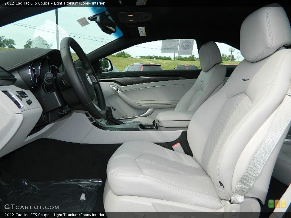 Light Titanium/Ebony Interior Photo for the 2012 Cadillac CTS Coupe #64387701